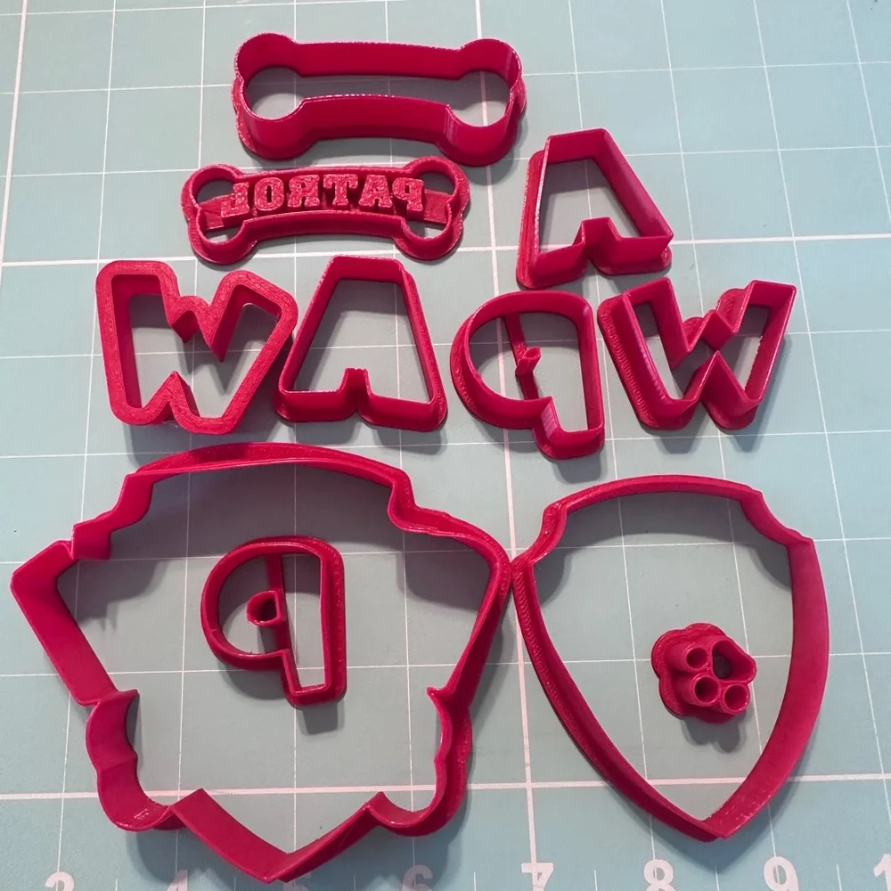 Paw Patrol Logo Cookie/Fondant Cutter 4”